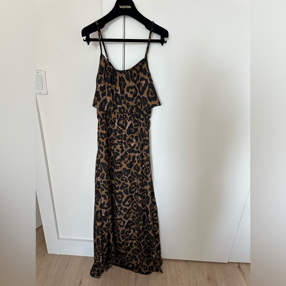 Leopard animal print maxi dress - Picture 3 of 4